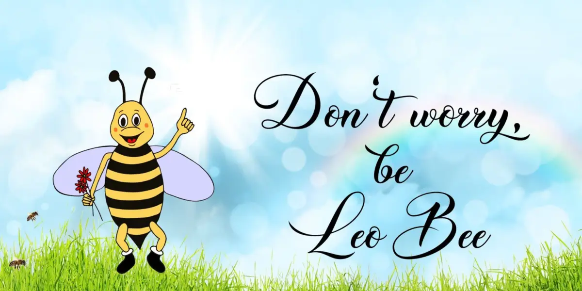 LeoBee Honig mit Bienenmotiv
